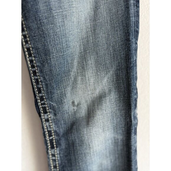 MEK Denim Capetown Bootcut Dark Wash‎ Women's Jeans Low Rise Size 26 x 34 - Picture 6 of 16